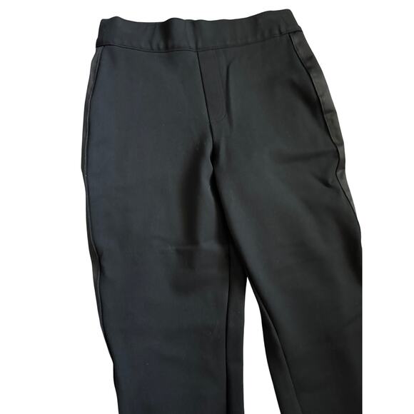 Spanx Perfect Ponte Straight Pants With Satin SideTape Black Size Small - Picture 11 of 13